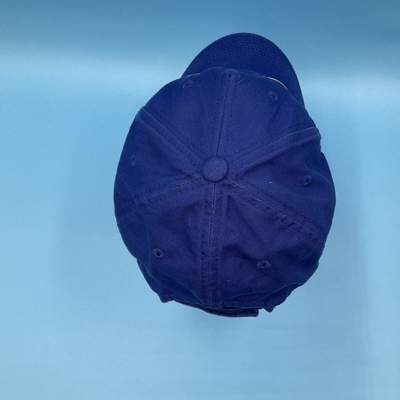 Champion Blue Hook & Loop Adjustable Cotton Cap Hat One Size - Picture 5 of 8